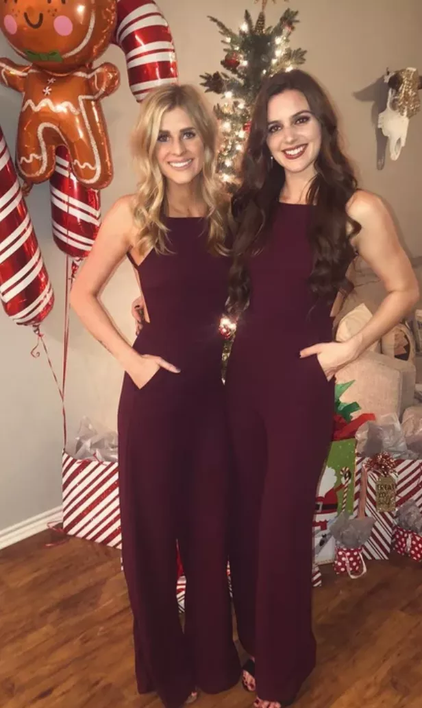 Matching festive outfits
