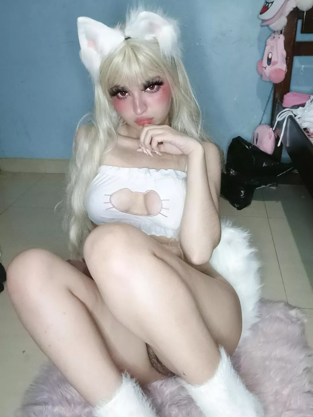 may I be your naughty pet? 💕