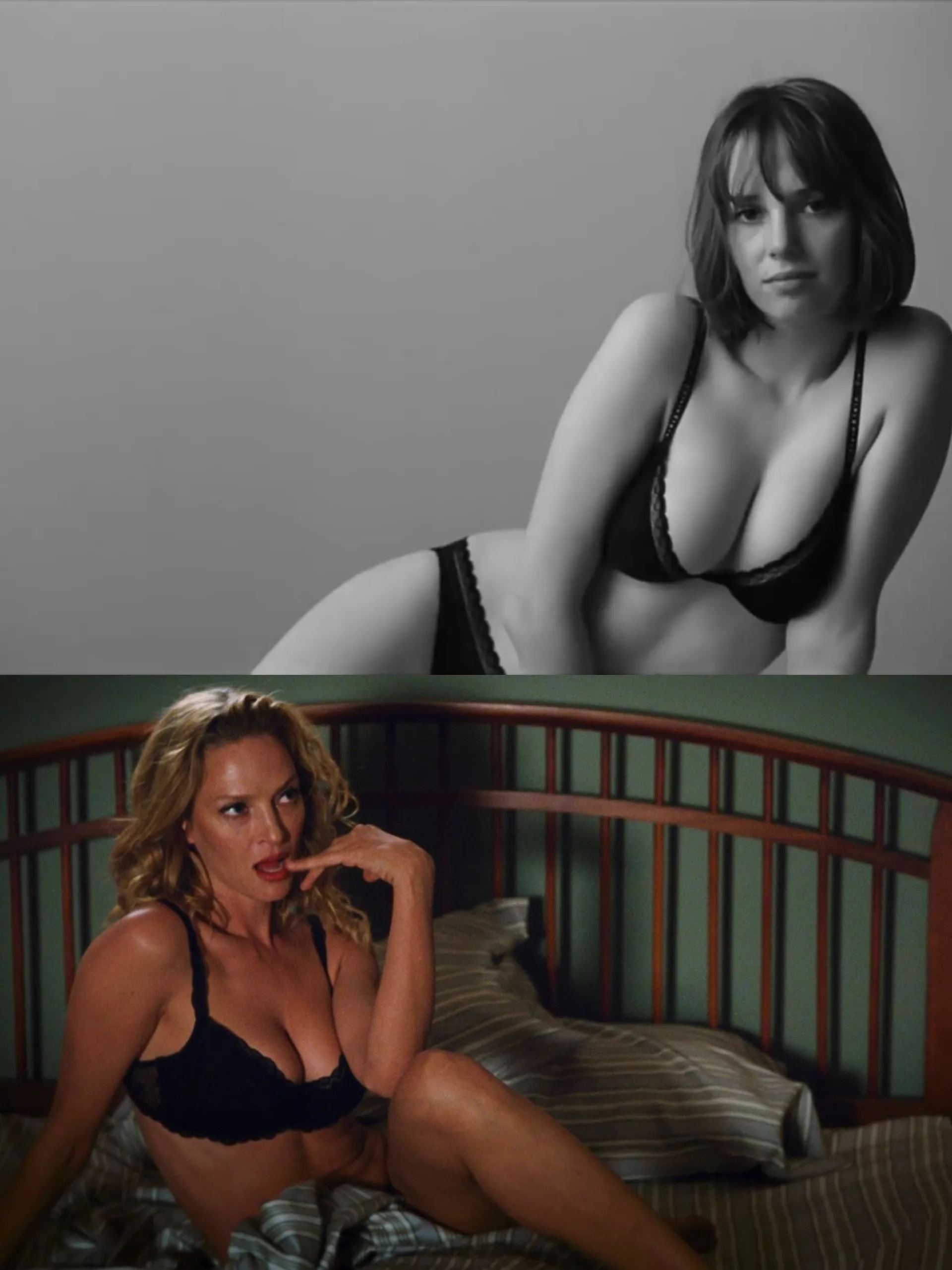 Maya Hawke and Uma Thurman would be a dream threesome Maya Hawke and Uma Thurman would be a dream threesome