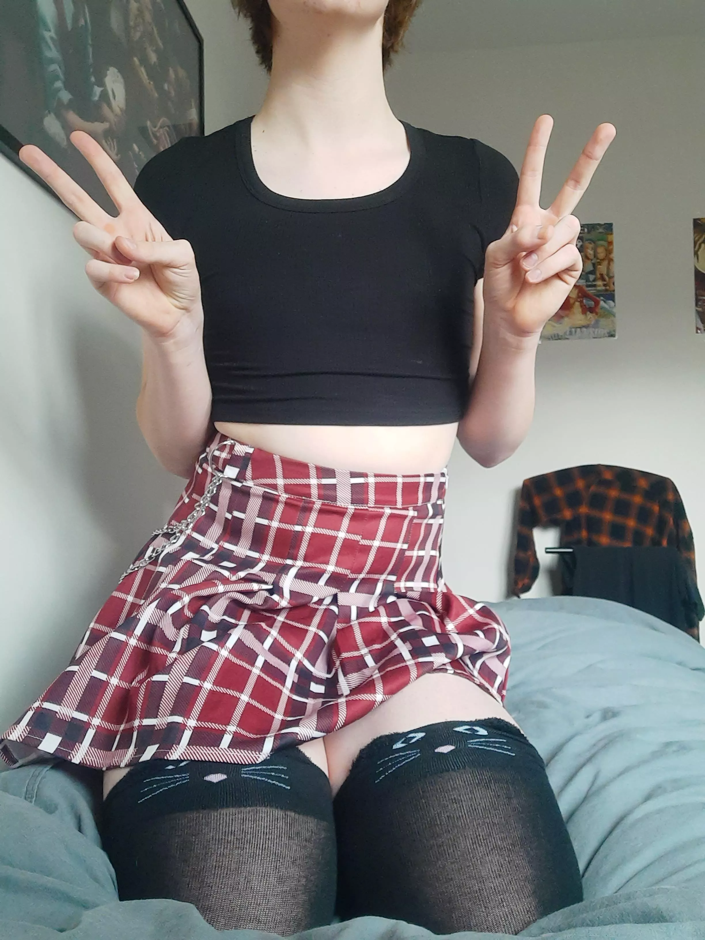 Maybe I should go with tights instead of thigh-highs.