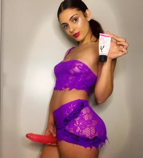 Maybe Mommy will be nice & lube your boy pussy up before she destroys it 😇 [f]