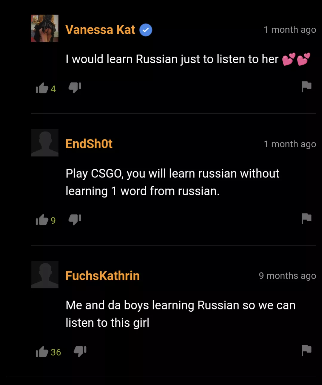 Me and the boys learning russian