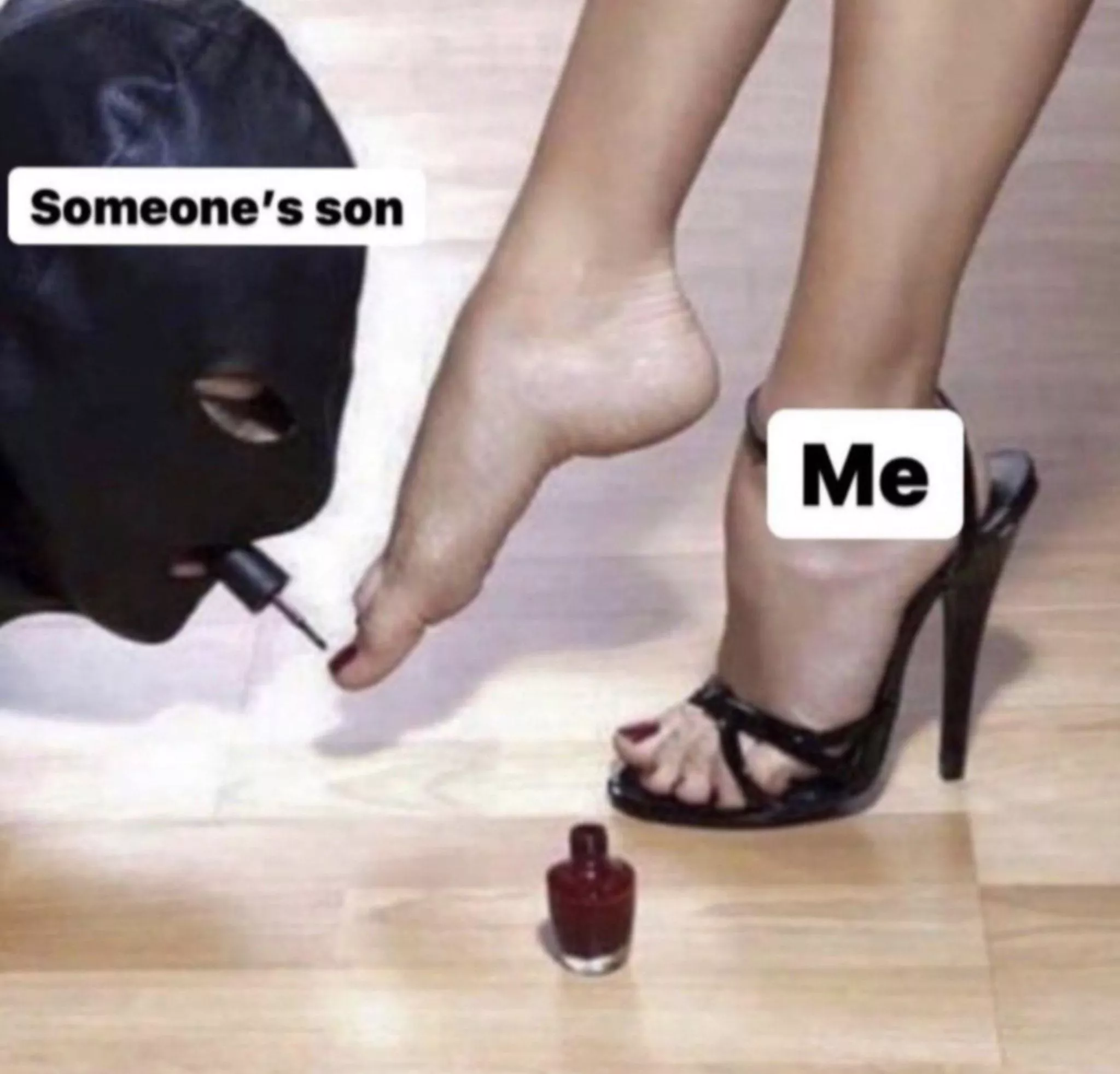 Me and who? π cum subscribe to my onlyfans for findom, feet and much more π Me and who? π cum subscribe to my onlyfans for findom, feet and much more π