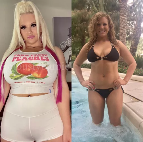 Me as a bimbo vs before I was a bimbo