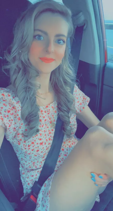 Me before my night turned sour.. thought I looked cute! 🥺