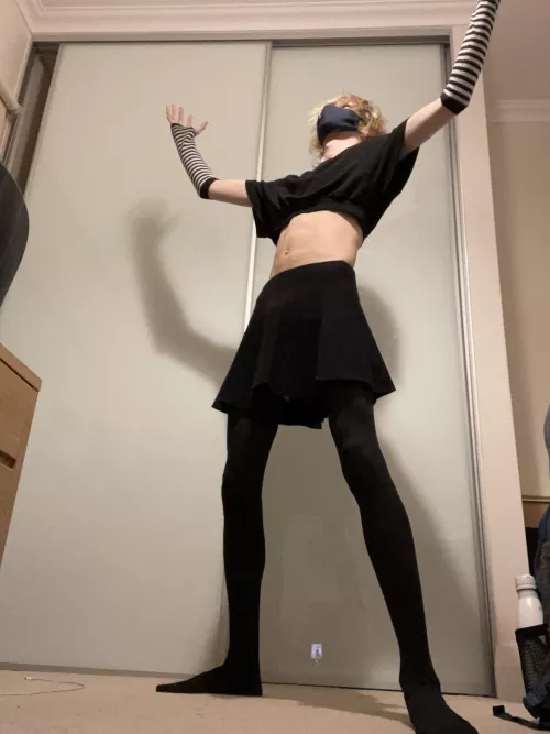 Me celebrating not having to listen to Christmas carols anymore