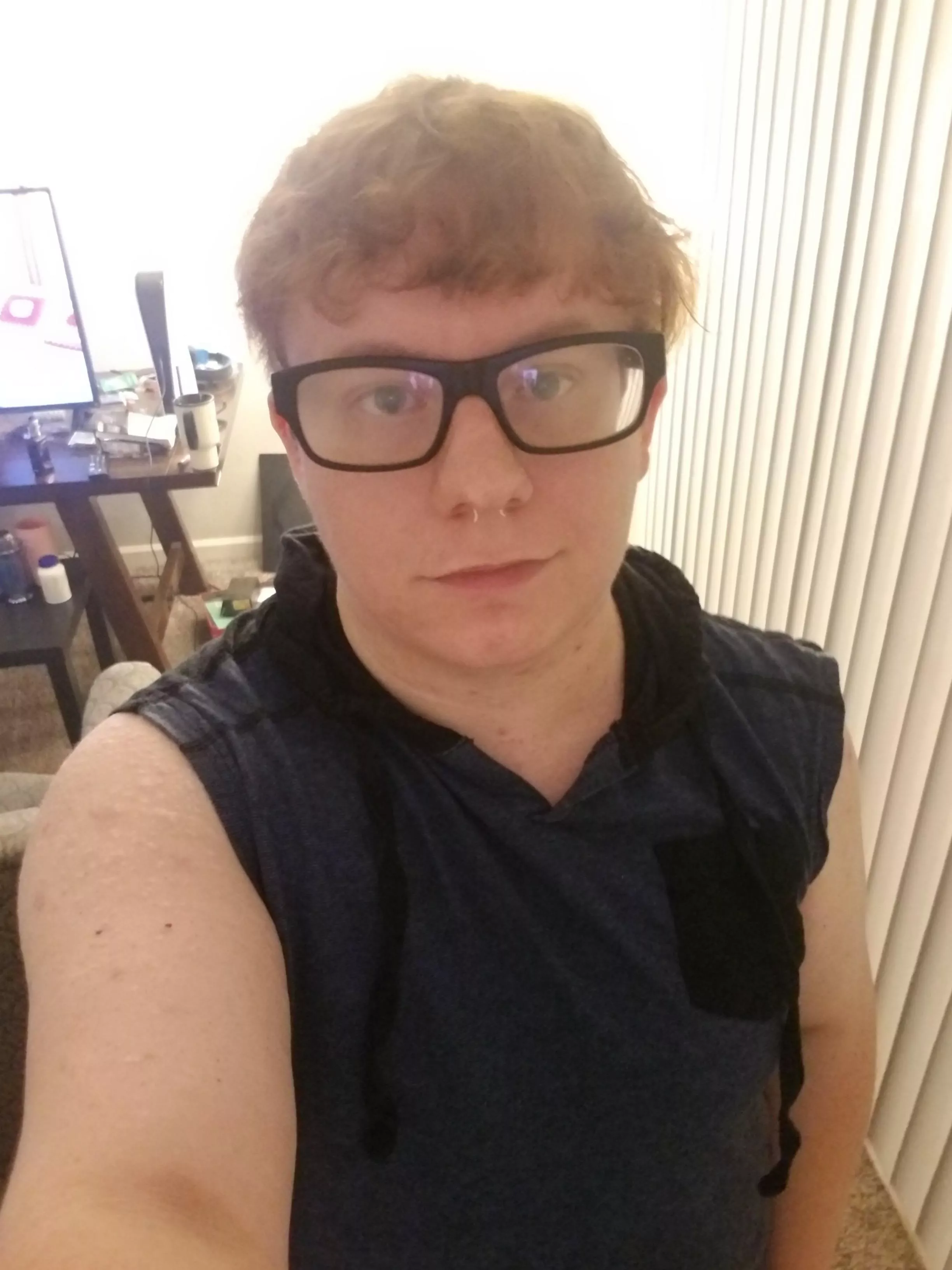 Me, featuring the tallest console I've ever owned.