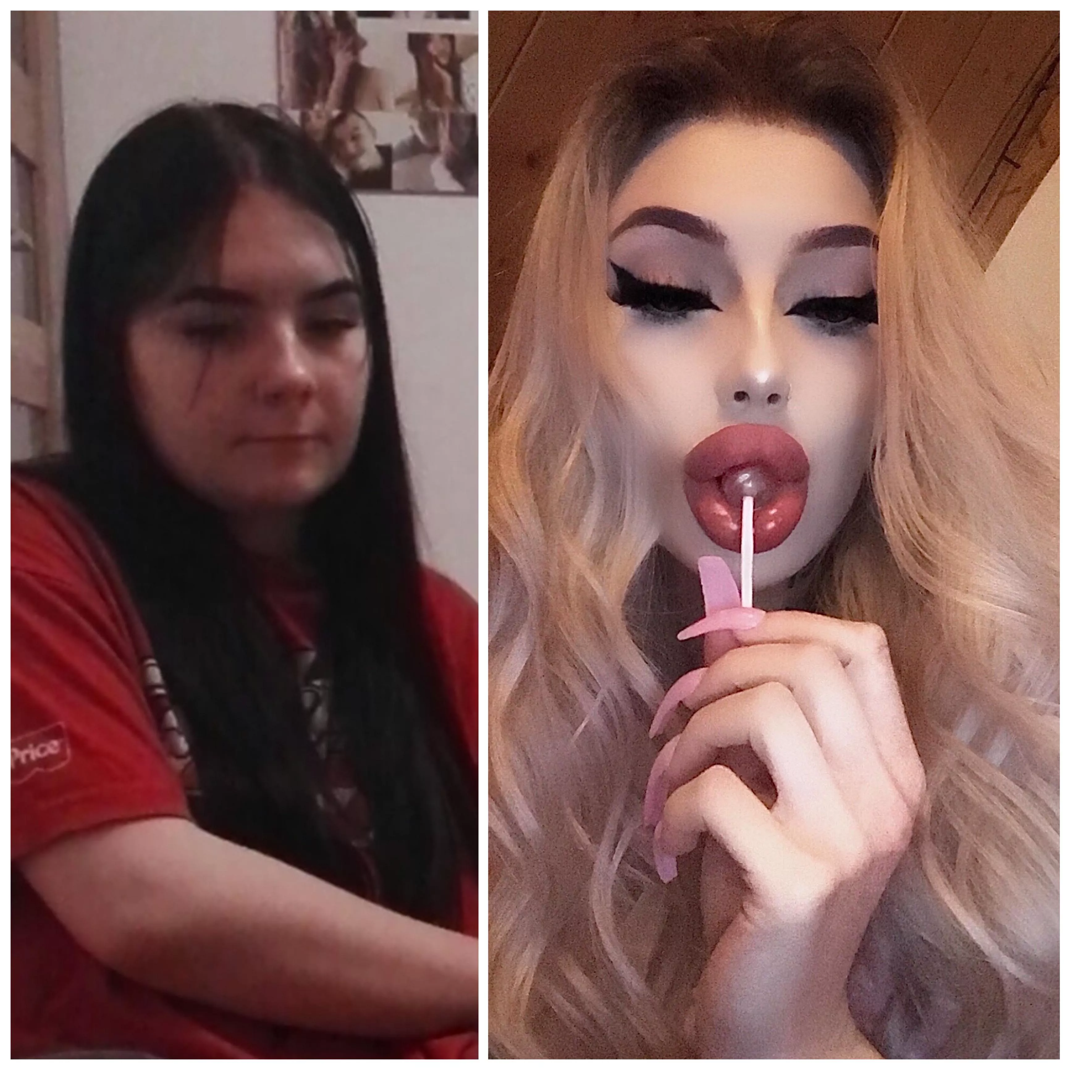 me from saddie to baddie😈🔥💋