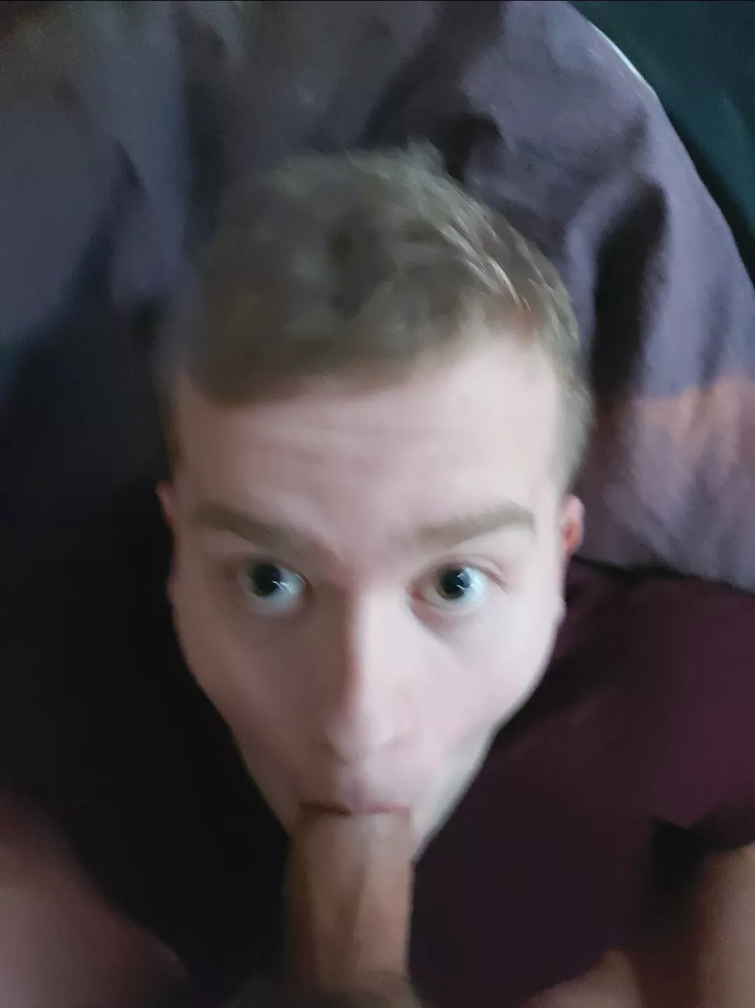 Me giving a blowjob to a dom daddy from Grindr Me giving a blowjob to a dom daddy from Grindr