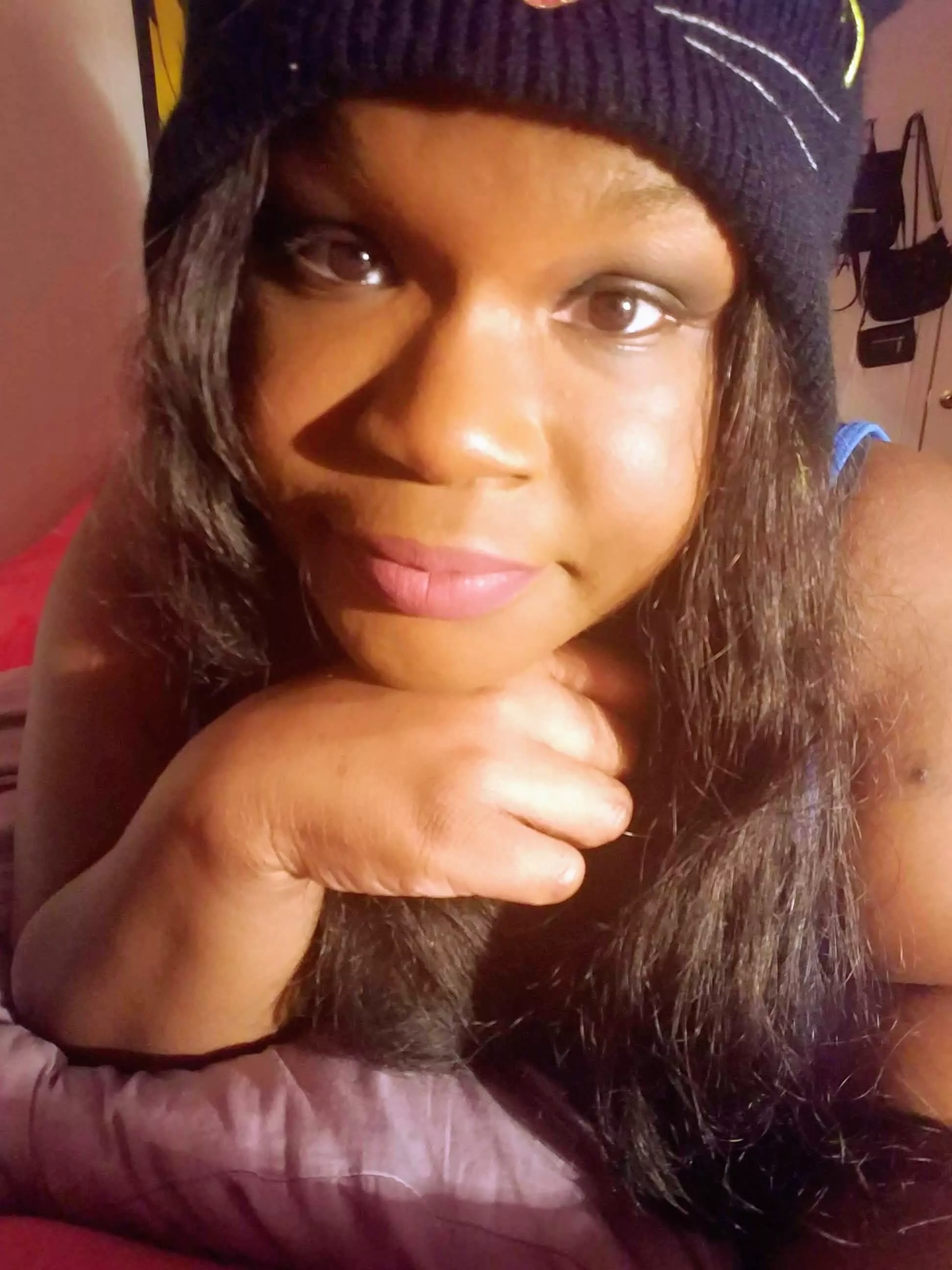 Me in my kitten hat... I have no idea where it is... 😭😭😭