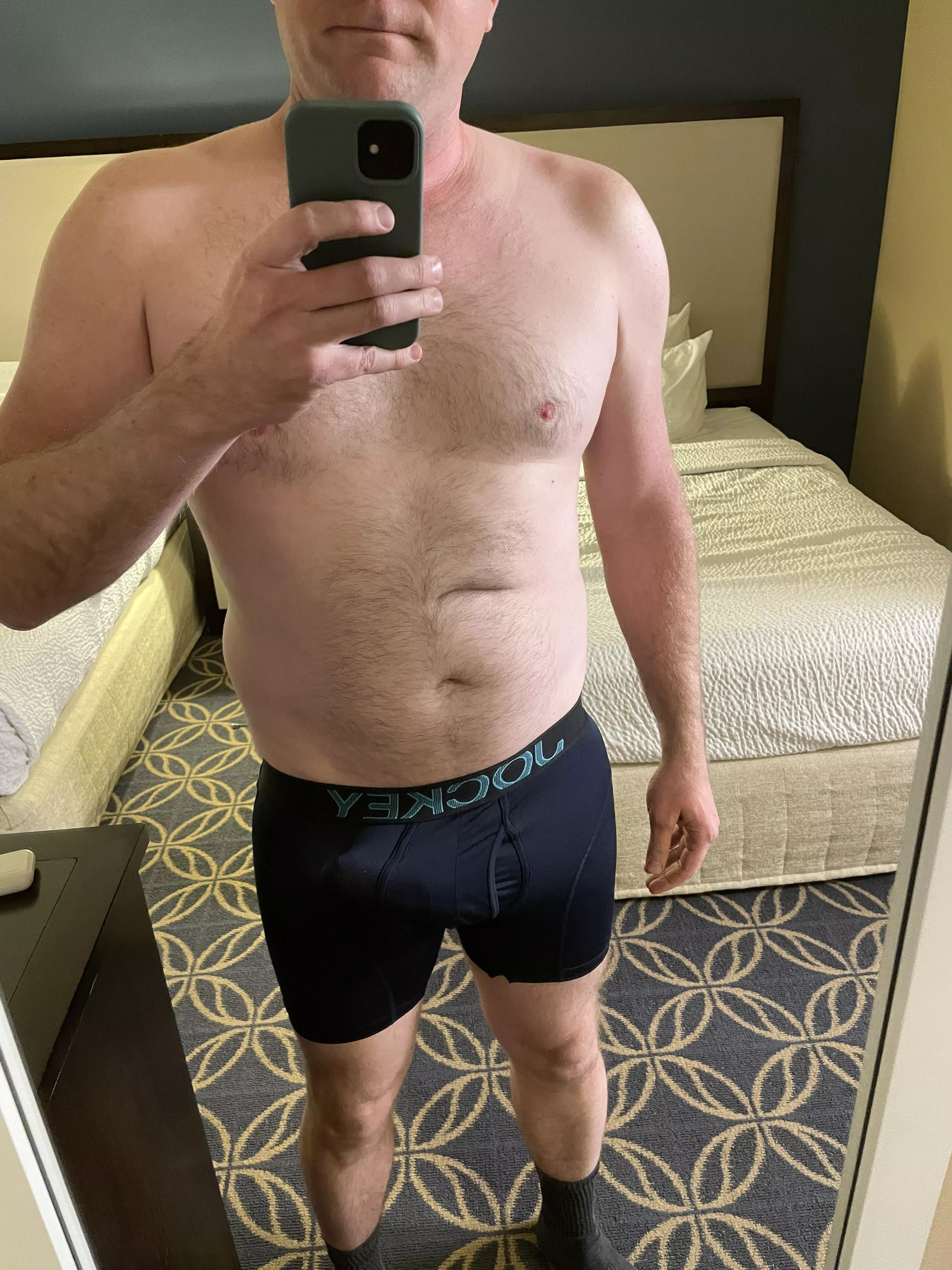 Me in my navy blues. 39m