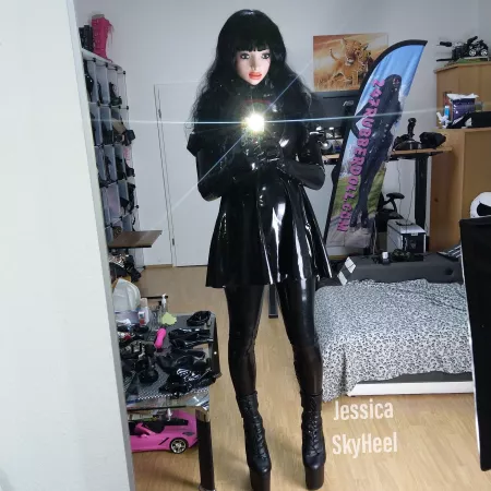Me in rubber