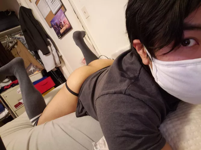 Me in some jockstraps and socks :D