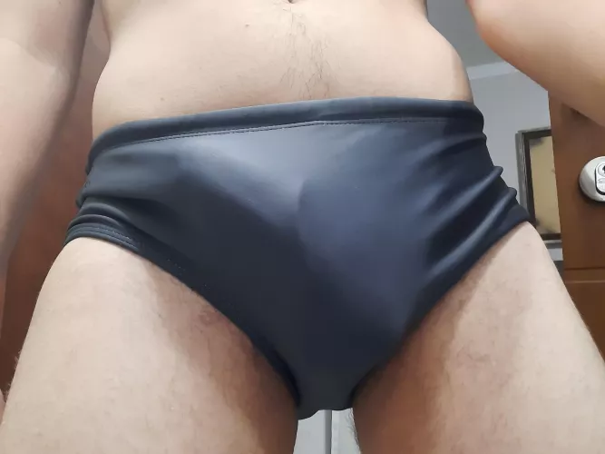 me in swimming trunks