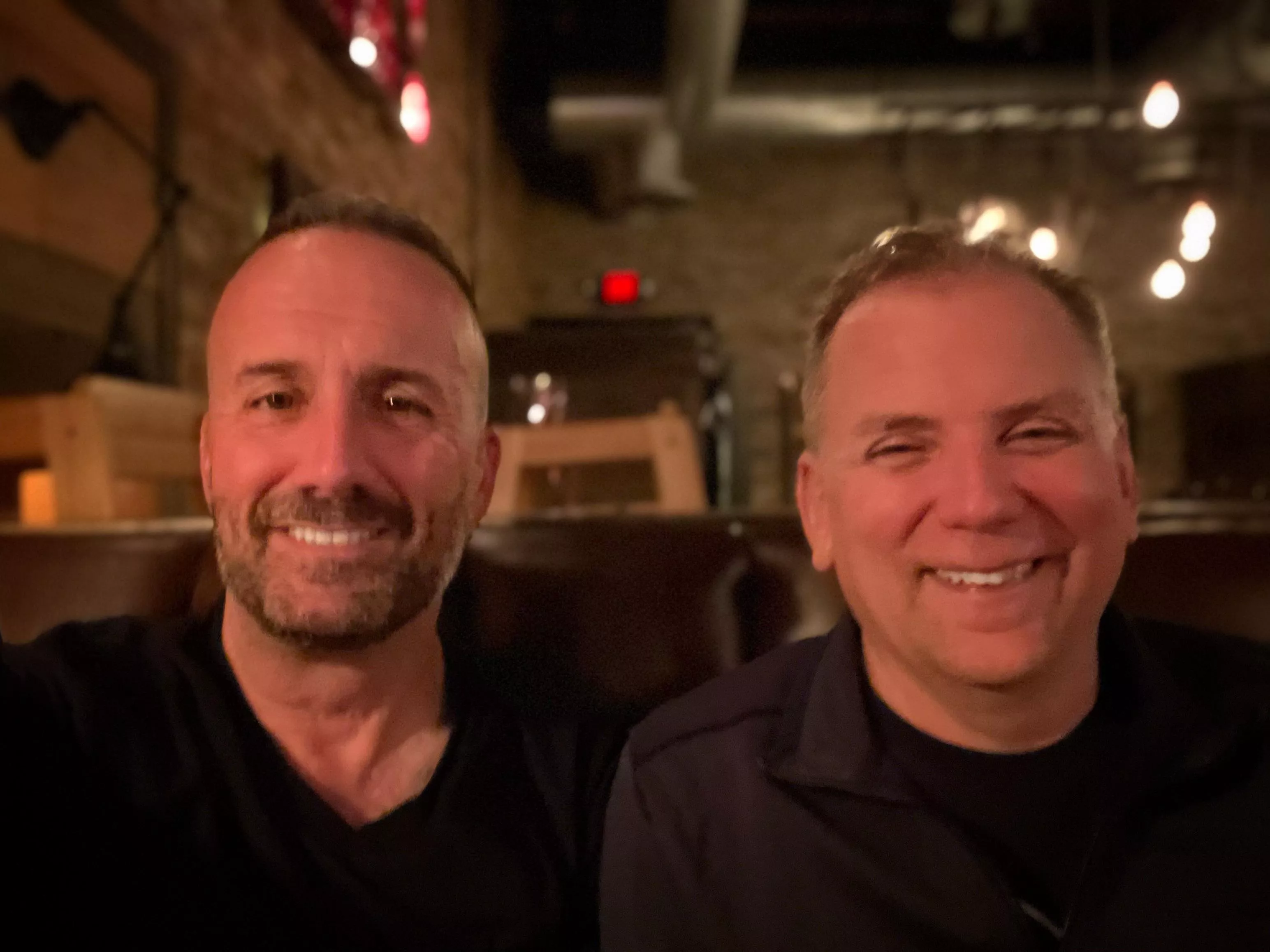 Me (left) and my friend of 40 years. Like brothers. Me (left) and my friend of 40 years. Like brothers.