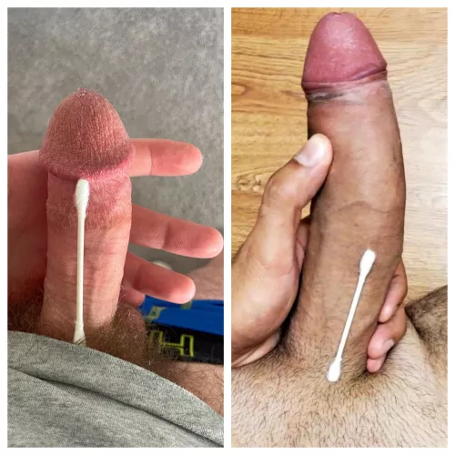 Me next to a real cock