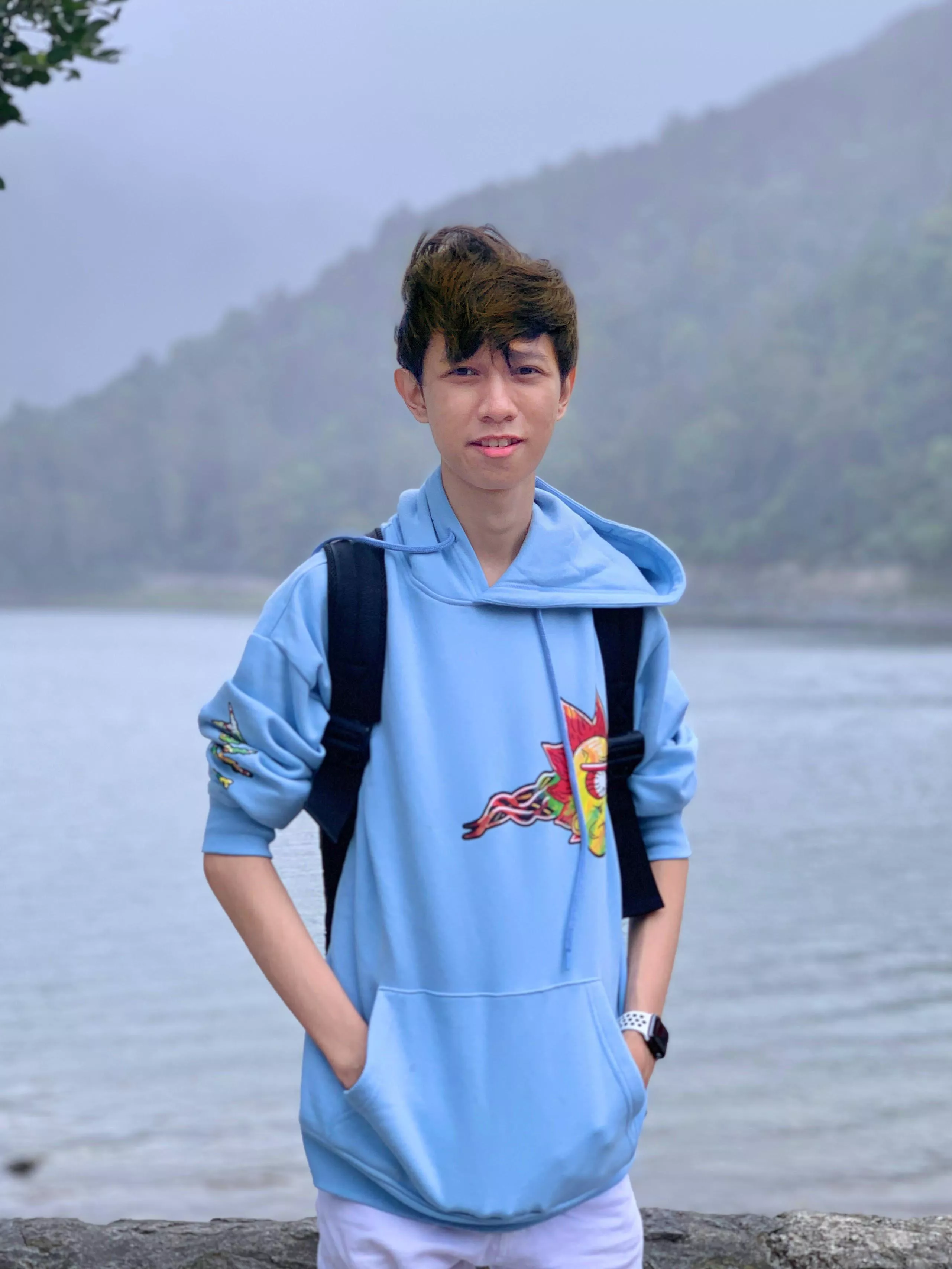 Me on a hike a while ago (My hair is a mess lol) Me on a hike a while ago (My hair is a mess lol)