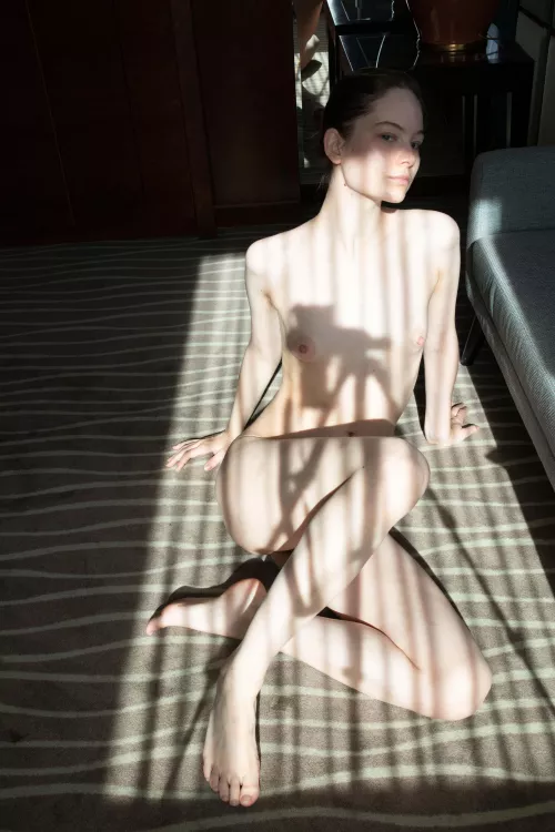 Me taking a nude self portrait