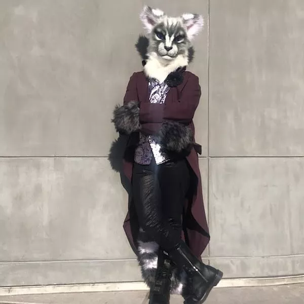 Me. TFF 2019. Seems like a million cat years ago.