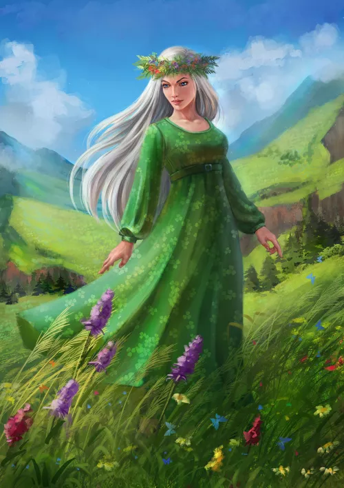 Meadow Walk by Kceon Nika