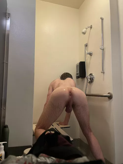 Meet me in the shower after your workout