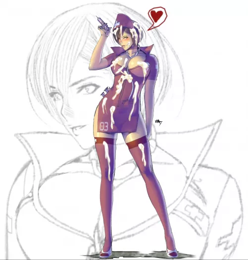 [Meiko] A treatment that gives her hot thick cum...