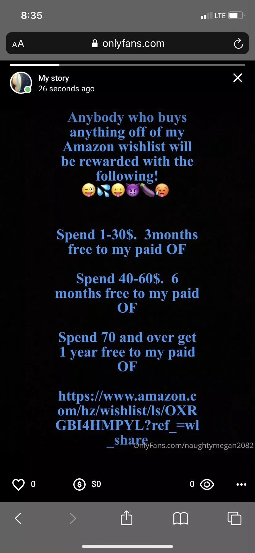 Membership to my OF on me 😜😜details in pictures and link in comments