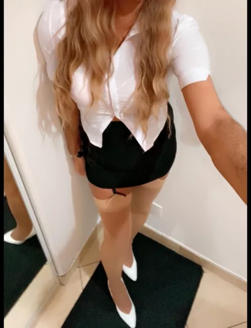 Men's wear by day, and women's clothes at night, Honestly I feel so X-rated, Not sure what to do about that?