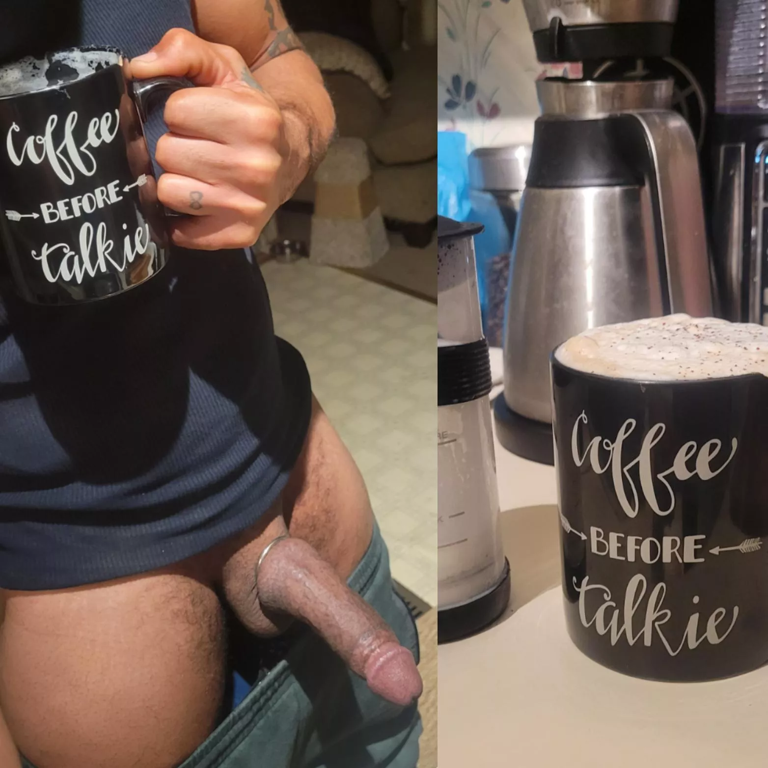 Merning! Humpday brew! 🍆💦☕
