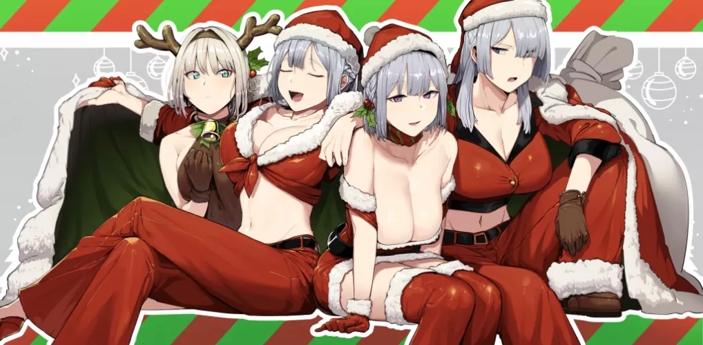 Merry Christmas, Commander!~❤ (AN-94, AK-12, AK-15 & RPK-16, Girl's Frontline, Task Force Defy)