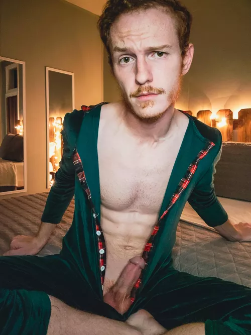 Merry Christmas! Santa dropped off a prese t in your bedroom 😋