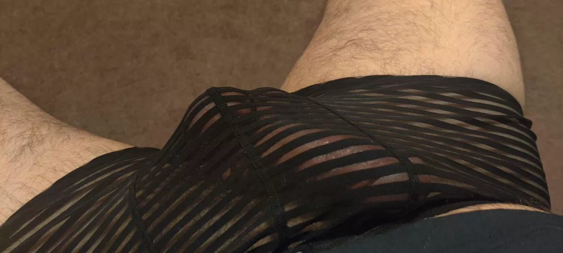 Mesh briefs are so wonderfully soft. :)