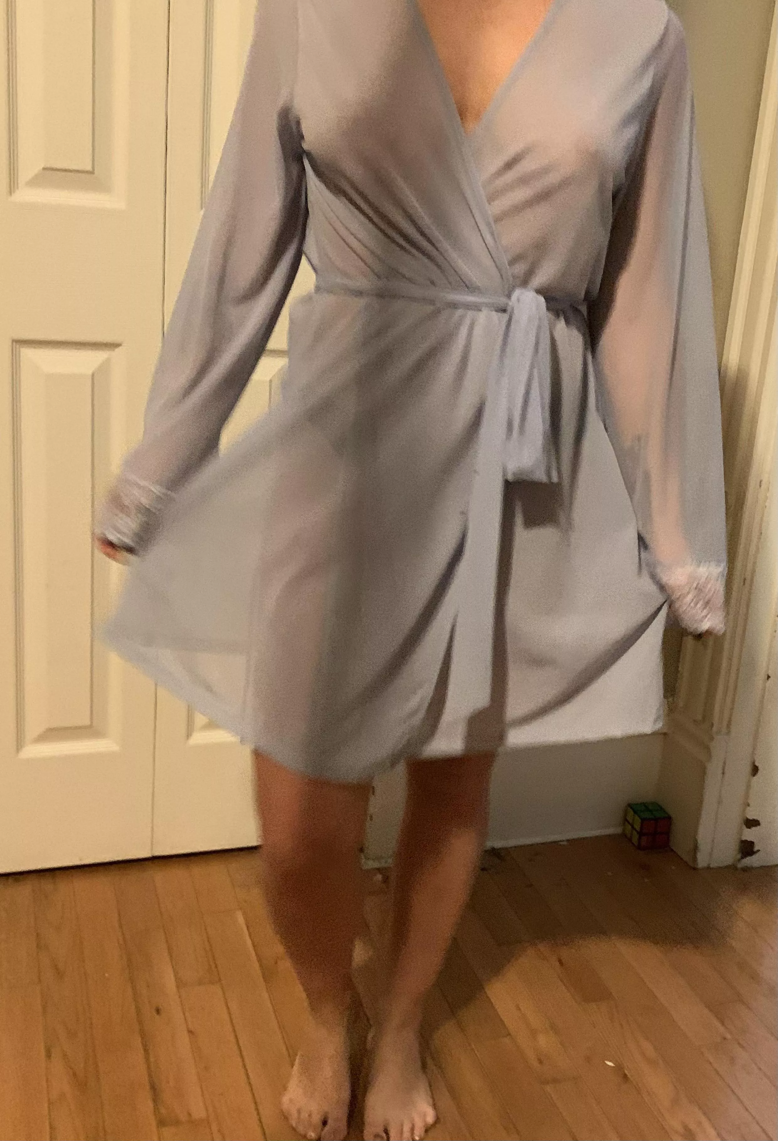 Mesh robe…why not?