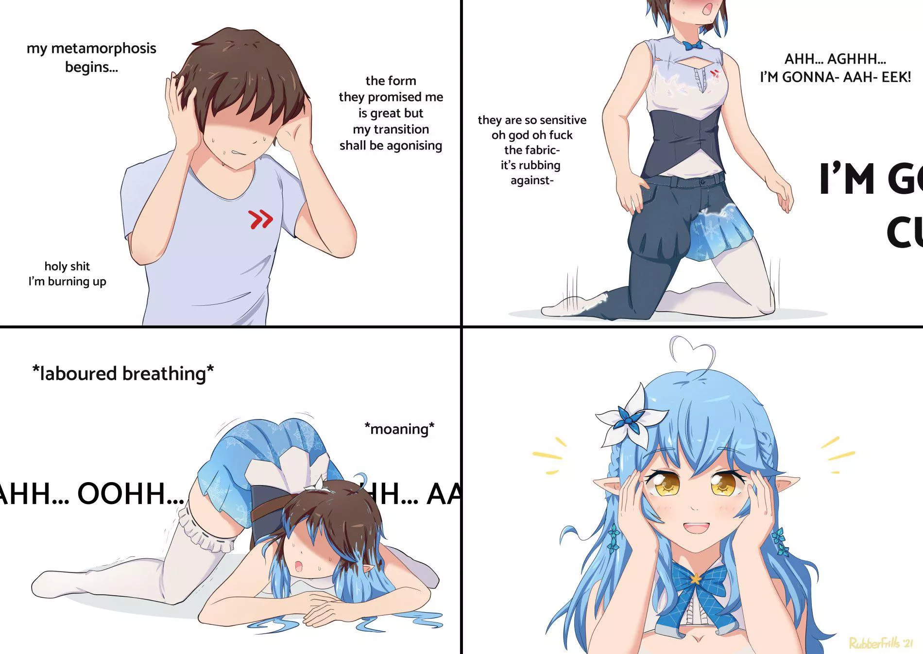 Metamorphosis (M Human -> F Elf) Metamorphosis (M Human -> F Elf)