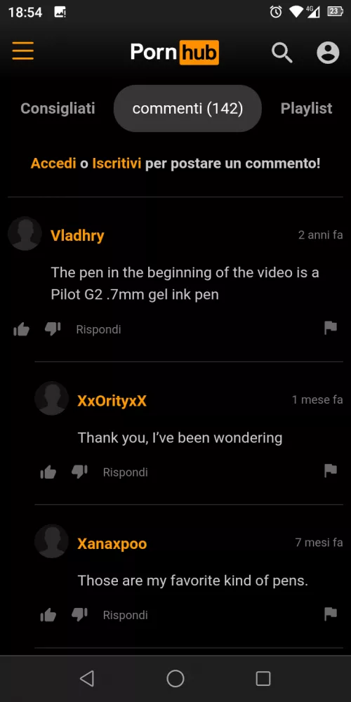 Mhh yes a good pen indeed