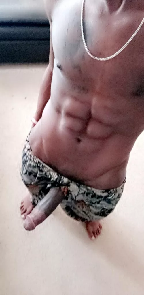 Midwest BBC Just Hanging Out. Care To Be Looking Up At Me?