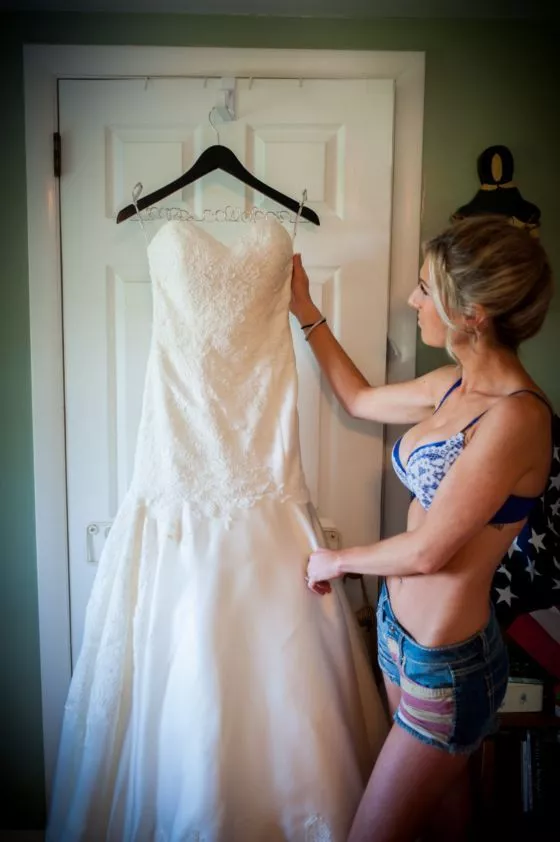 Might be even sexier before the wedding dress