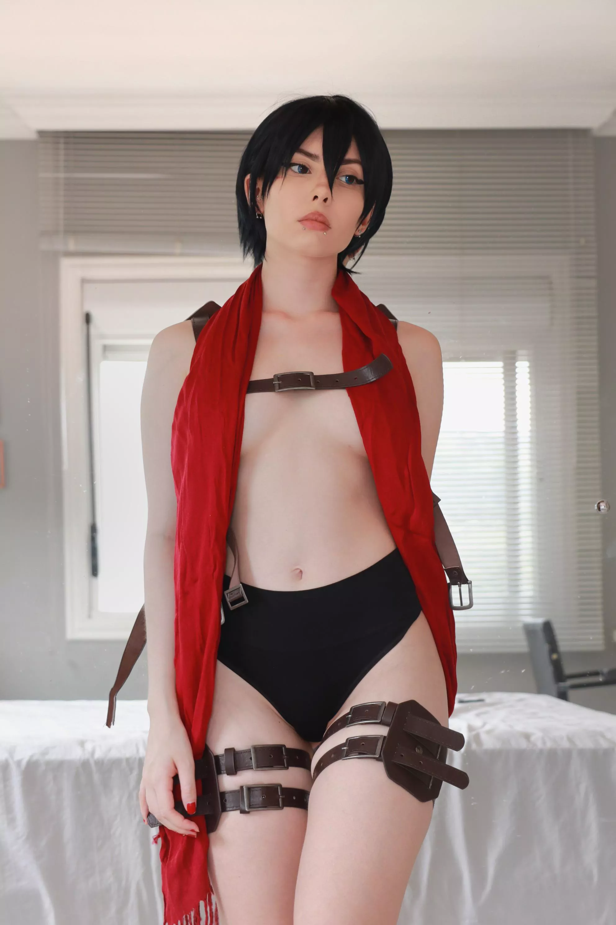 Mikasa Ackerman by Lui Storm