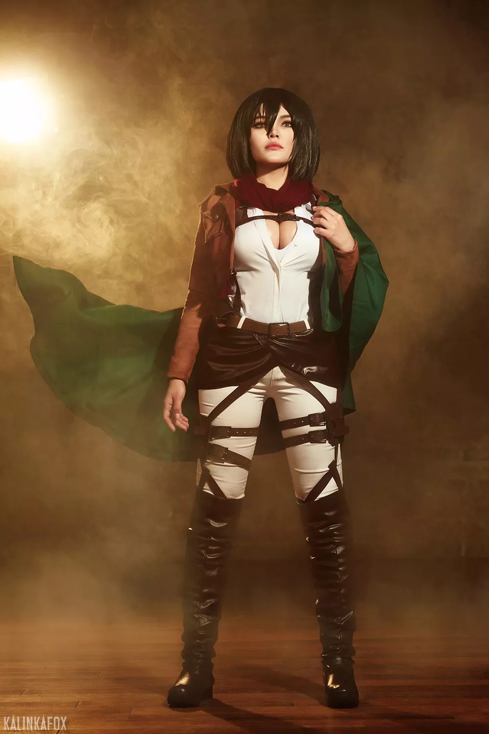 Mikasa Ackerman from Attack on Titan by Kalinka Fox