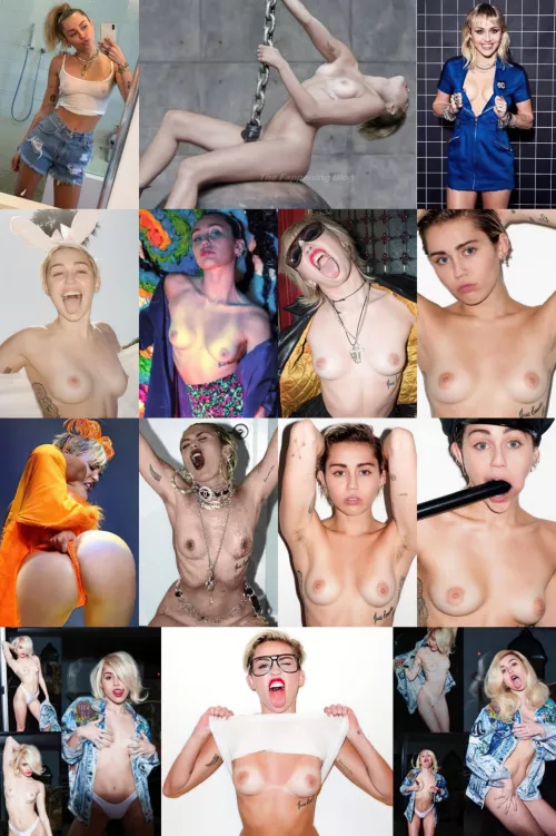 Miley Cyrus collage