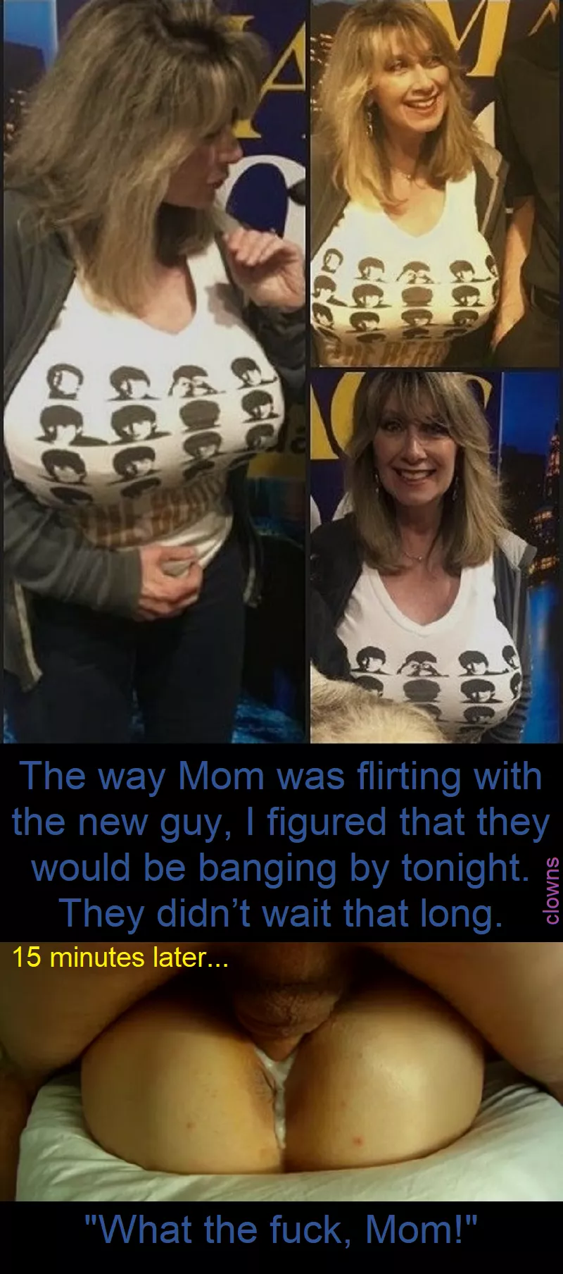 [milf] [tits] Sharing sucks