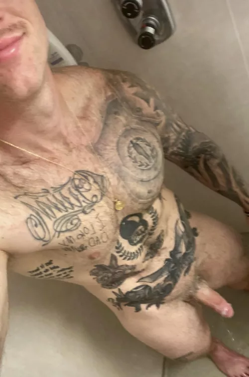 Military showers are cold 💀