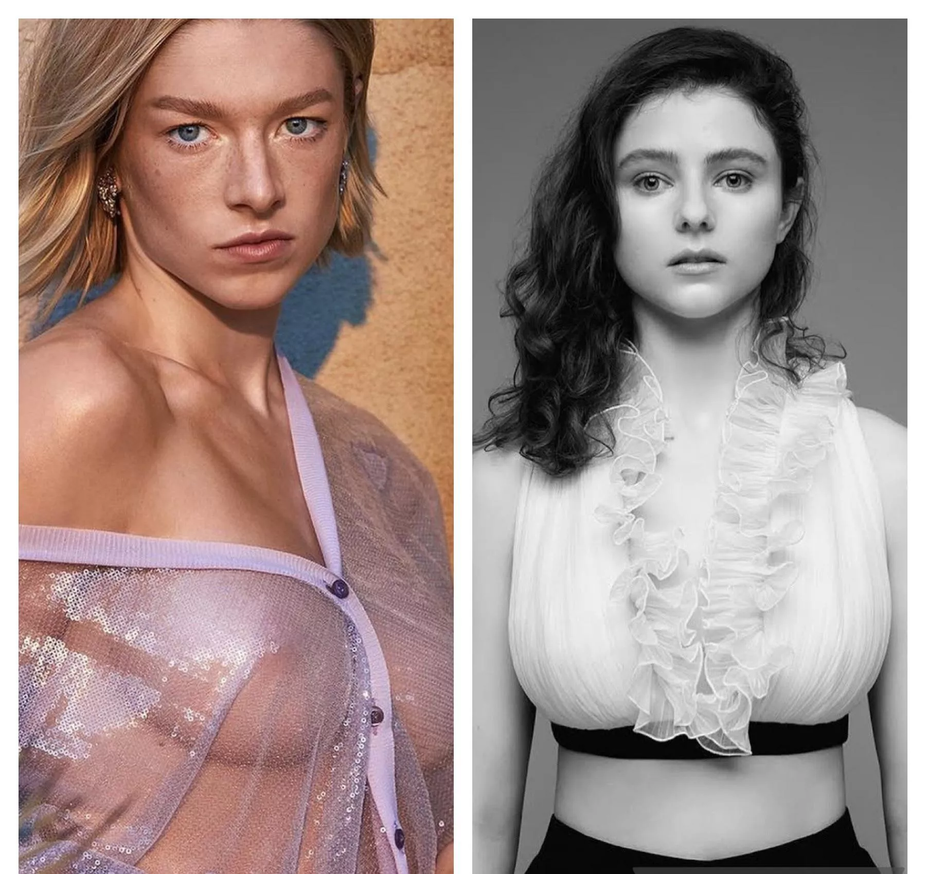 Milk me for Thomasin McKenzie or Hunter Schafer?
