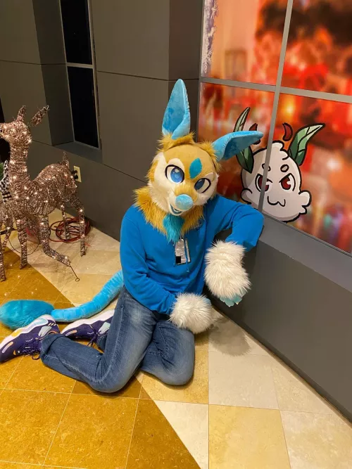 🎄Mirage just hangin with the gremlins at Holiday Matsuri 🎄