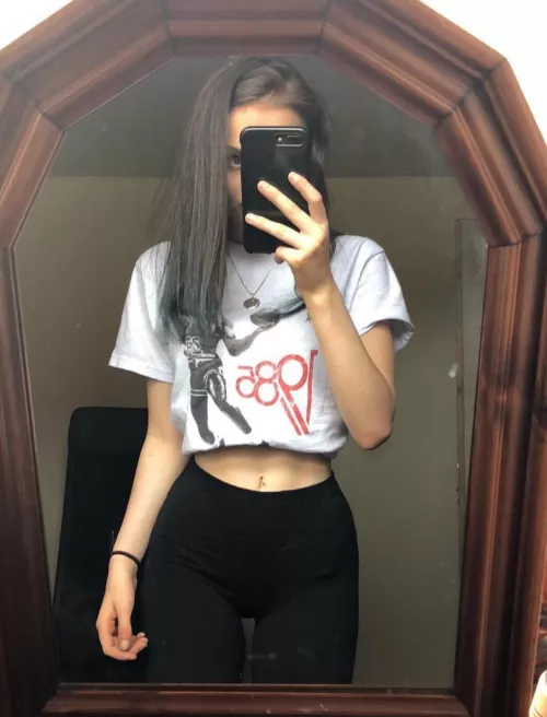 Mirror selfie