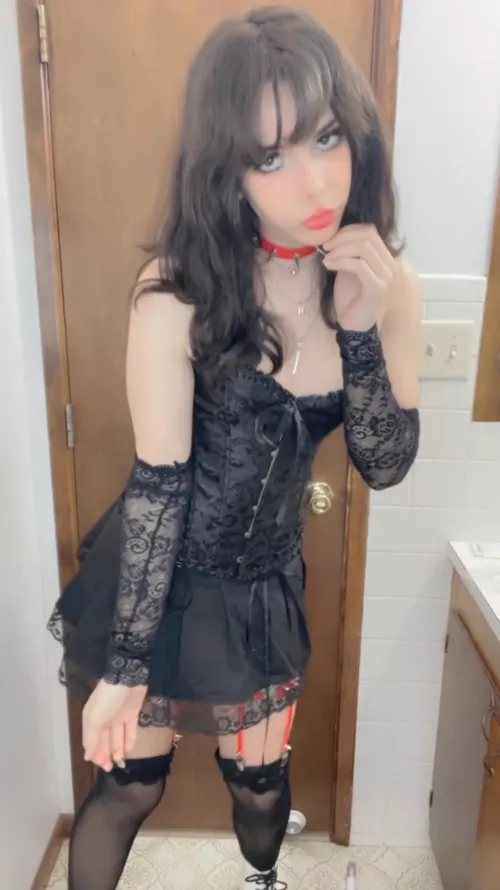 Misa Amane inspired outfit 🖤 Hope yall enjoy it as much as I do 🥺