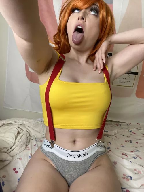 Misty begging for it