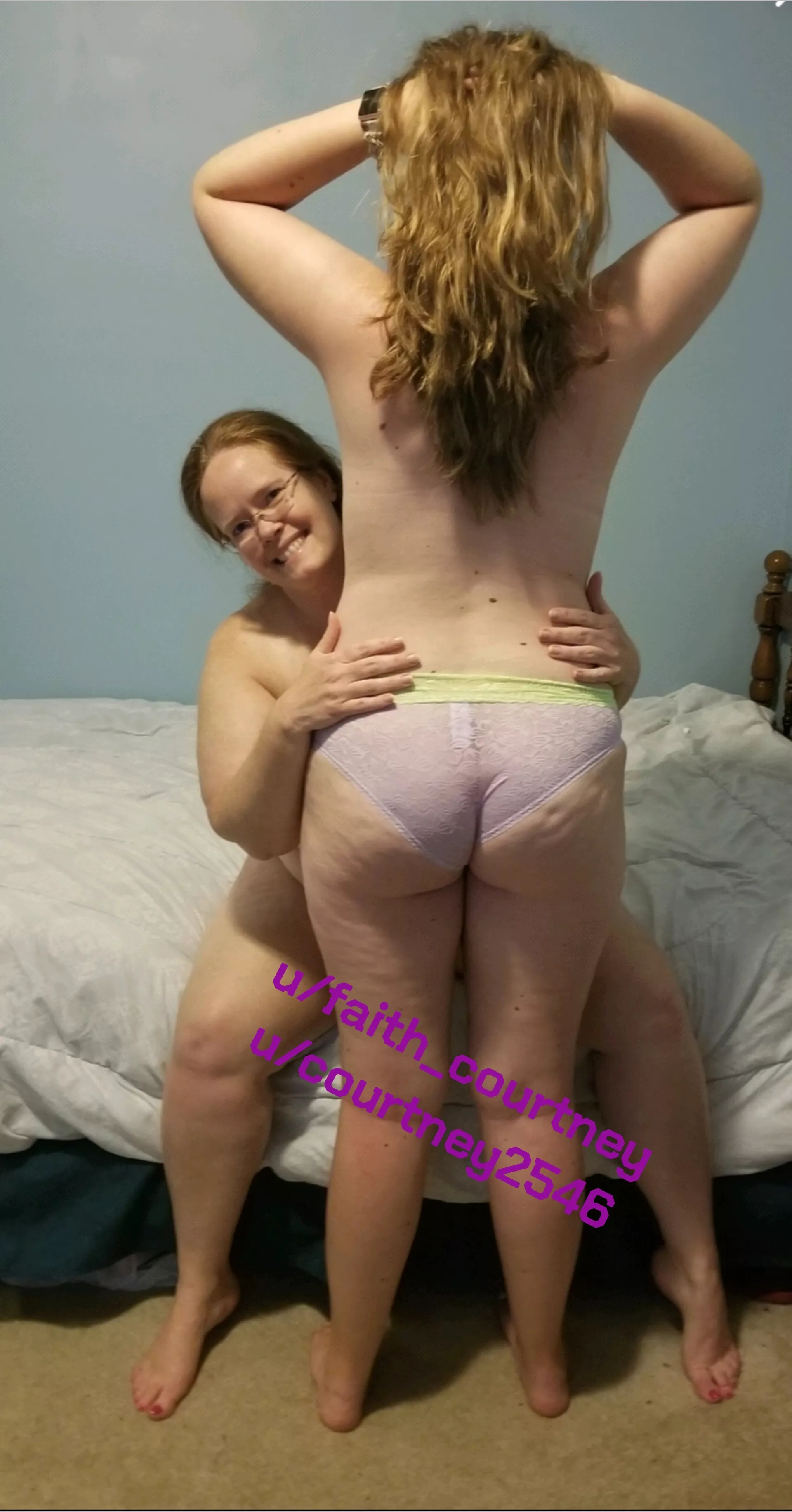 mom 47 and daughter 20, helping you through this Monday 😉