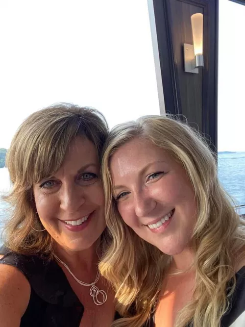 Mom and her daughter