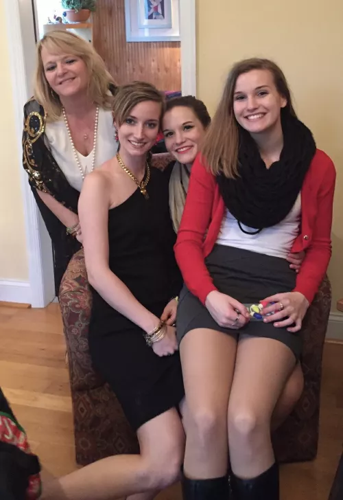 Mommy and her three sluts. How are you degrading these four?